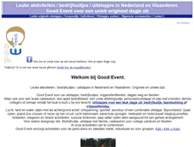 Tablet Screenshot of good-event.info